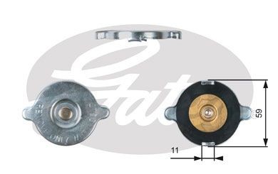 Gates radiator cap for - radiator,