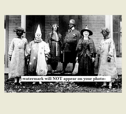 Scary vintage creepy halloween - scary,