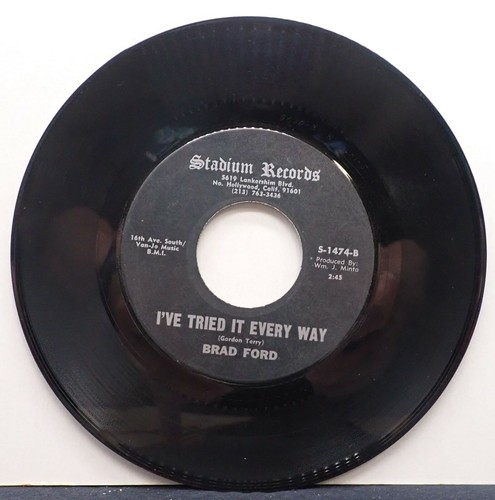 Brad ford ve - i've, tried
