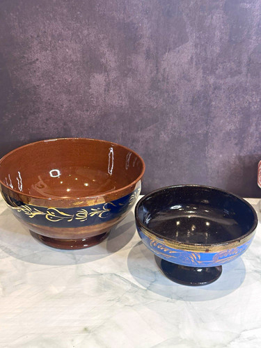 Vintage pair victorian copper - victorian,