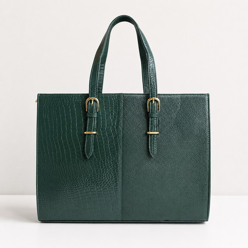 Genuine leather tote bag for - tote,