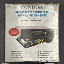 Condor Car Cassette Stereo