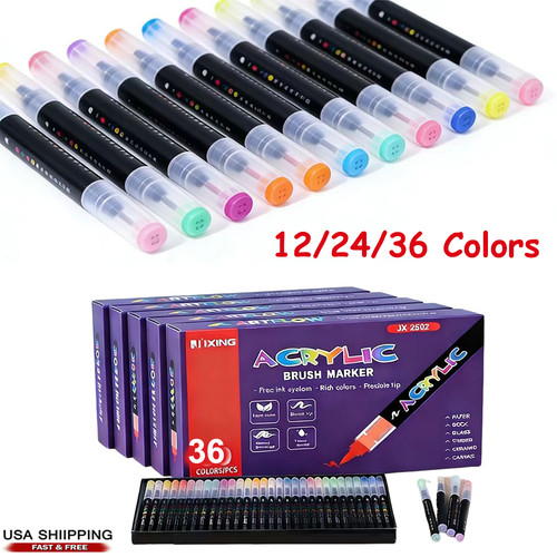Colors acrylic paint - 12/24/36,