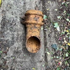 Cast Iron Downpipe Shoes 3 Inch Original Gutter Rainwater Fitting