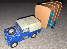 Britains Farm Land Rover Series3 & Horse  Trailer  old