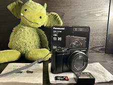 Boxed Panasonic Lumix DMC-TZ100 20.1MP Compact 4K Digital Camera Black