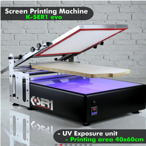 Screen printing machine - screen, with
