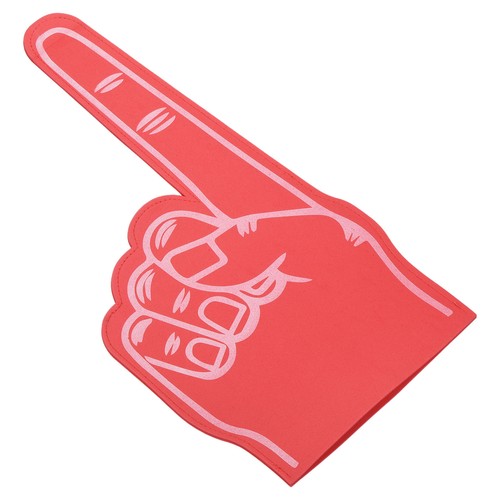 Foam finger inch number 1 - finger,