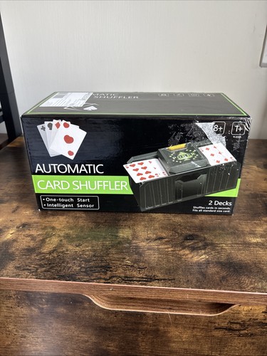 Automatic card shuffler deck - shuffler, 2-deck