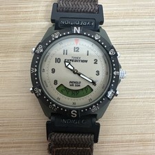 Vtg Timex Expedition Indiglo