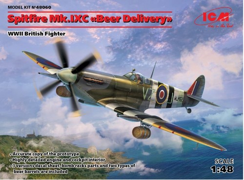 Icm 48060 spitfire ixc - icm, mk.ixc