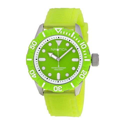 Nautica south beach green dial - nautica,