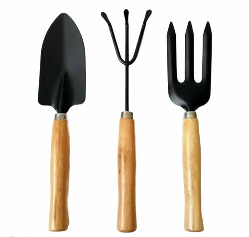 3pc set garden hand - hand, fork