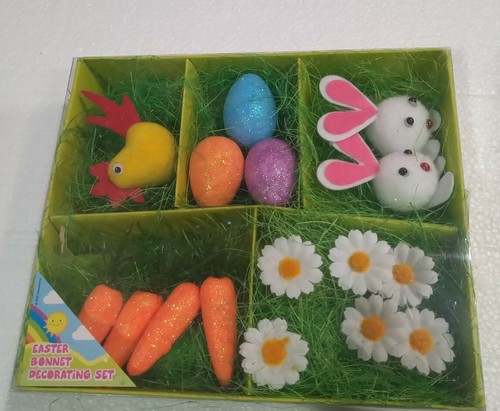 Easter bonnet decorating - easter,