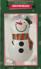 NOVELTY INFLATABLE SNOWMAN