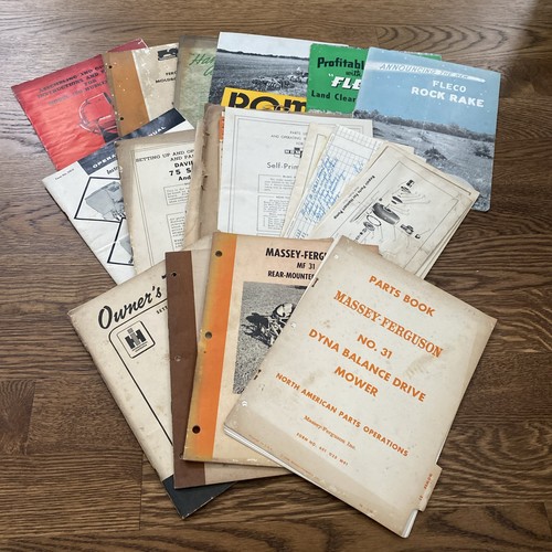 Vtg farm equipment machinery - equipment,