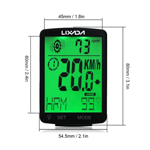 Lixada wireless bike - 3,