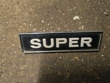 HILLMAN SUPER METAL BADGE