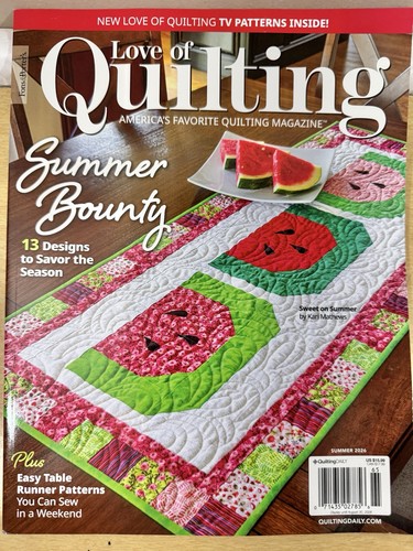 Love quilting magazine - love,