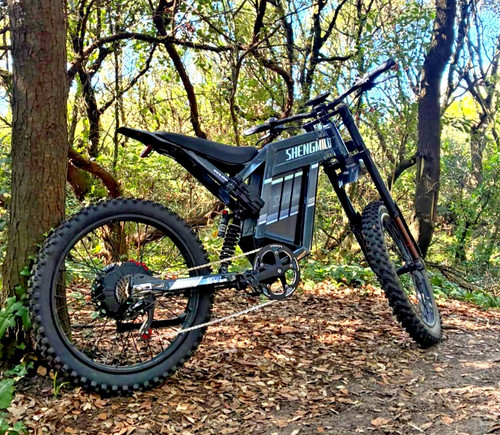 Off road mountain bike - e-mountain,