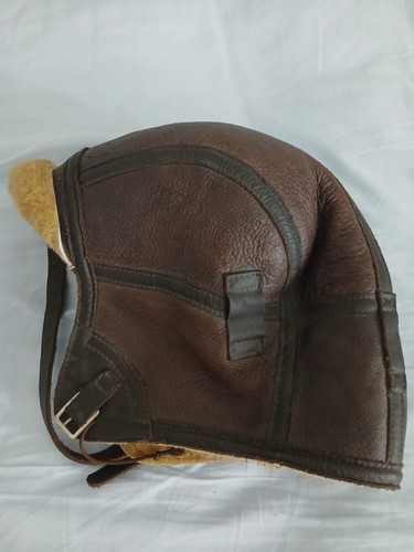 Flying helmet genuine leather - helmet,
