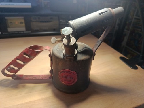 Vintage monitor blow torch - monitor,