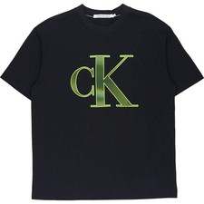 Calvin Klein Black Perforated