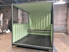 10ft x 8ft Shipping Container Smoking Shelter - Peterborough