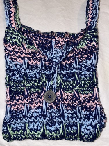Handmade knit crochet colorful - knit,