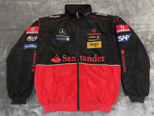 Adult F1 Racing Jacket, Mercedes-Benz Jacket Red,Ebroidered Cotton Padded