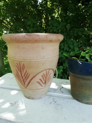 Old hand thrown terracotta - old,