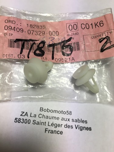 Suzuki 09409 07329 - x2, clip