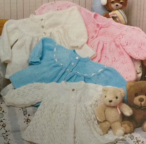 Baby knitting pattern matinee - knitting,