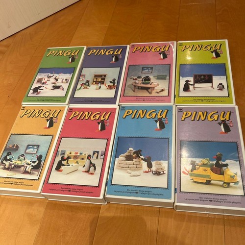 Pingu vhs video - pingu, tapes