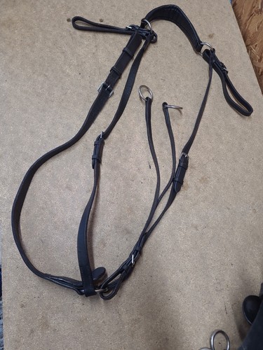 Leather breastplate full - leather,