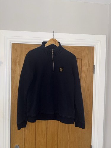 Men belstaff quarter zip - quarter,