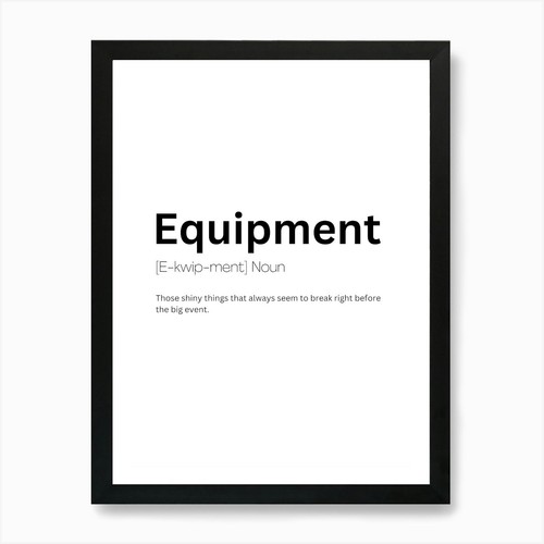 Equipment definition meaning - equipment, 1