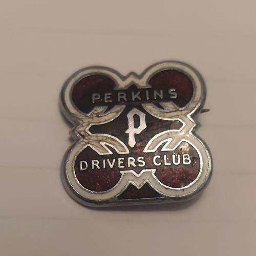 Vintage enamel perkins drivers - vintage,