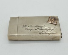 Gilt 900 Silver Envelope Form