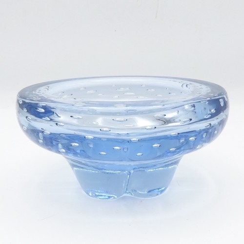 Vintage whitefriars glass blue - whitefriars,
