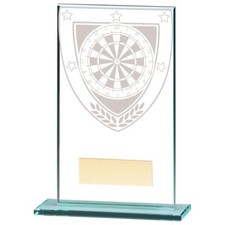 Darts Plaques Millennium Glass