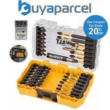 Dewalt FLEXTORQ 37 PC Screwdriver Impact Rated Screwdriver Bit Set & Tough Case