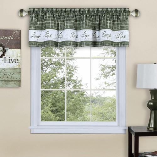 Soft valance window curtains - window,