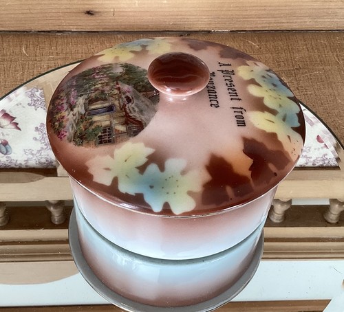 Antique porcelain souvenir - porcelain,