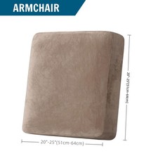 Stretch Velvet Couch Cushion