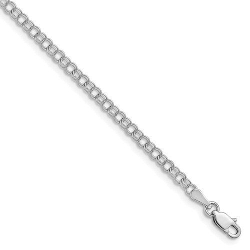 14k white gold - gold, solid