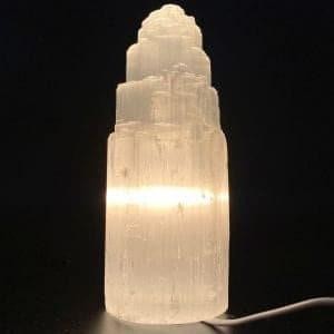 Mountain selenite lamp - , 100%