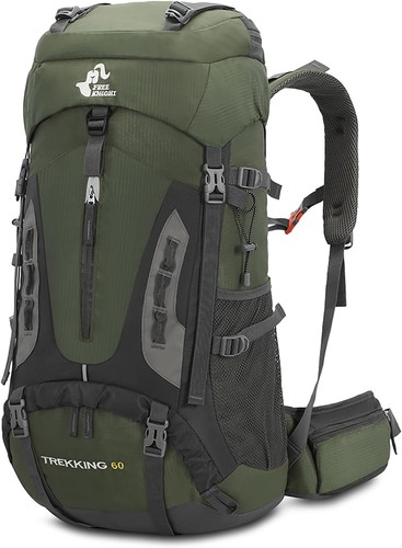 60l hiking camping backpack - 60l,