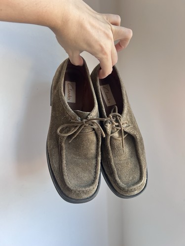 Vintage clarks olive - olive, green