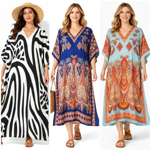 Plus size kaftan - , long